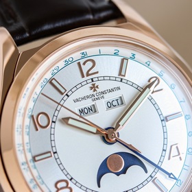«V8 обновленная версия» Часы с лунным календарем Vacheron Constan