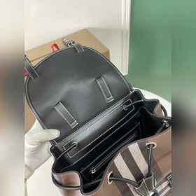 Рюкзак Burberry из березового дерева с коричневой клеткой, обновл
