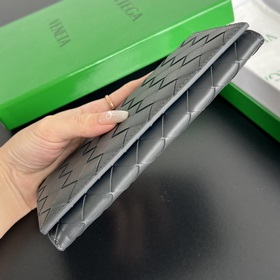Мужской кожаный портфель Bv 676593 из прочной телячьей кожи с отк