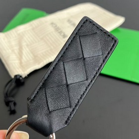 #BV Новый брелок 800553 Одиночный плетеный кожаный брелок, неболь