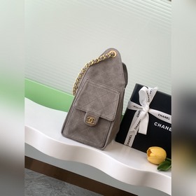 25c Матовая кожа, сумка в стиле хип-хоп Chanel hobo сумка под мыш