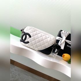 Chanel Kangpeng серия белого и черного цвета с черным панда под м