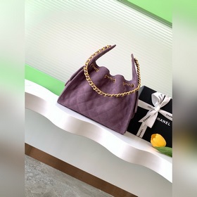 25c Матовая кожа, сумка в стиле хип-хоп Chanel Hobo подмышечная с