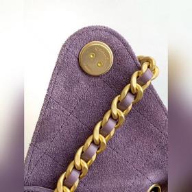 25c Матовая кожа, сумка в стиле хип-хоп Chanel Hobo подмышечная с