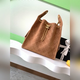 25c Матовая кожа, сумка в стиле хип-хоп Chanel hobo подмышечная с