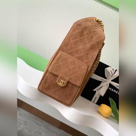 25c Матовая кожа, сумка в стиле хип-хоп Chanel hobo подмышечная с