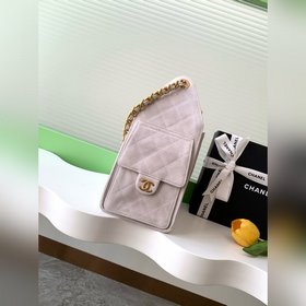 25c Матовая кожа, сумка в стиле хип-хоп Chanel hobo подмышечная с