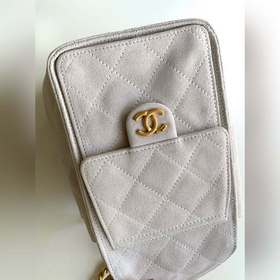 25c Матовая кожа, сумка в стиле хип-хоп Chanel hobo подмышечная с