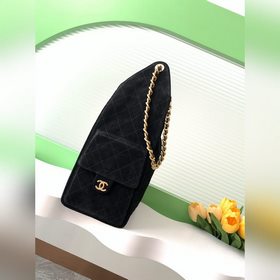 25c Матовая кожа, сумка в стиле хип-хоп Chanel hobo подмышечная с