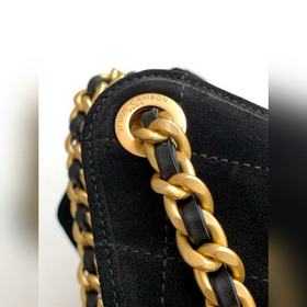 25c Матовая кожа, сумка в стиле хип-хоп Chanel hobo подмышечная с