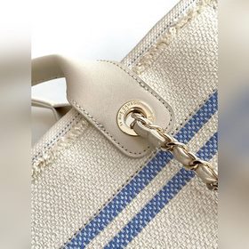 Chanel 25c ранневесенняя пляжная сумка, желтая Очень подходит для