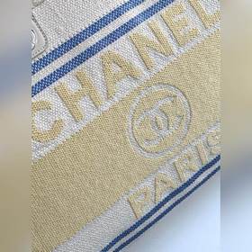 Chanel 25c ранневесенняя пляжная сумка, желтая Очень подходит для