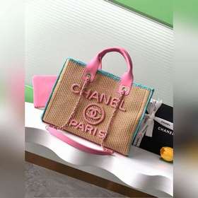 Плетеная сумка CHANEL для пляжа | Романтическая летняя атмосфера