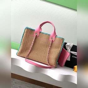 Плетеная сумка CHANEL для пляжа | Романтическая летняя атмосфера 