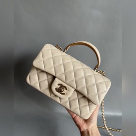 В наличии： 23P mini CF handle, ванильно-карамельный Мама очень хо
