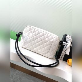 Chanel Kangpeng серия бело-черная сумка для фотоаппарата в стиле 