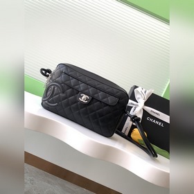 Chanel Kangpeng серия черная сумка для фотоаппарата с черно-белым