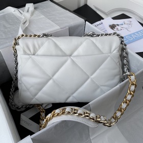 1161 средний серебряный цепочка Chanel осень-зима 19Bag сочетает 