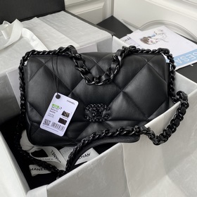 1161 Chanel 21 осень-зима 19Bag Новейшая сумка Panda / so black П
