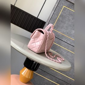 5243 Маленькая сумка Chanel «Цветочный аромат розового» с ручкой!