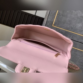 5244 Большая сумка Chanel CF с крышкой и ручкой в цвете «цветочны
