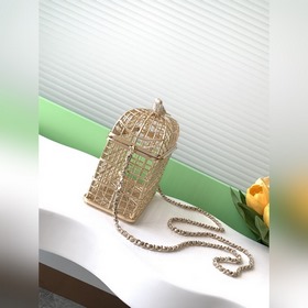 25C Птичья клетка из металла — это уникальная и оригинальная сумк