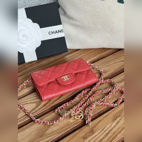 Кожаный поясной мешок Chane с икрой Еще один классический поясно