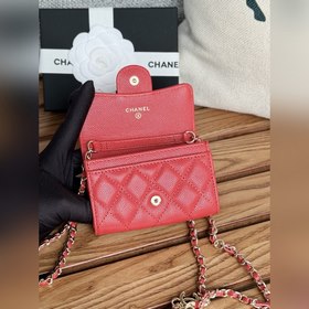 Кожаный поясной мешок Chane с икрой Еще один классический поясно