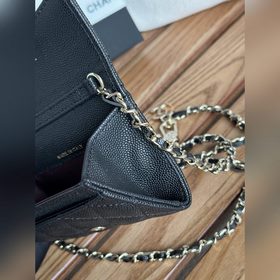 Кожаный поясной мешок Chane с узором икры Еще одна классическая 