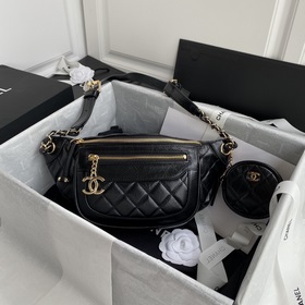 chanel AS1077 Chanel сумка 19 осень-зима, новая модель, поясная с