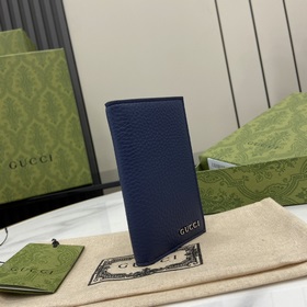 Длинный держатель для карт с логотипом Gucci. Аксессуары для повс