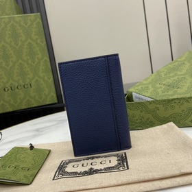 Длинный держатель для карт с логотипом Gucci. Аксессуары для повс