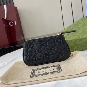Новая модель GG Emblem серия сверхмягкий кожаный кошелек с тиснен