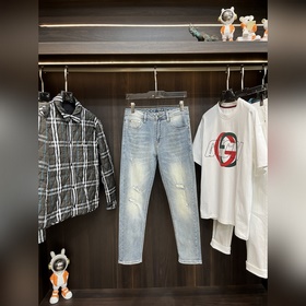 Gucci 2025 модные джинсы. Модные джинсы для повседневной носки, к
