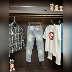 Gucci 2025 модные джинсы. Модные джинсы для повседневной носки, к
