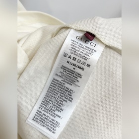 Gucci 25S весенняя новинка. Футболка с воротником Gucci с коротки