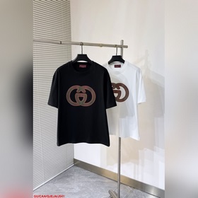 J541 GU Gucci эксклюзивная новая модель мужской рубашки с коротки