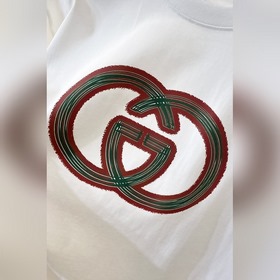 J541 GU Gucci эксклюзивная новая модель мужской рубашки с коротки