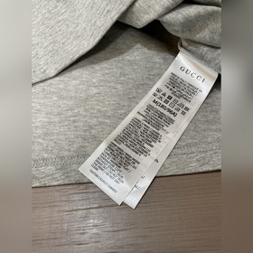 Gucci Коллекция Нового года с изображением змеи на коротком рукав