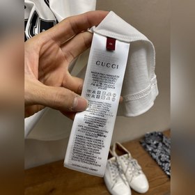 Gucci, весенне-летняя новинка, футболка из 100% хлопка с логотипо