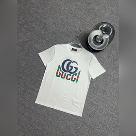 Gucci 25 весна-лето, новая модель футболки с коротким рукавом и п