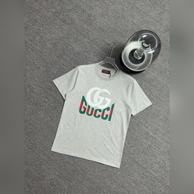 Gucci 25 весна-лето, новая модель футболки с коротким рукавом и п