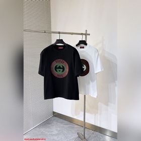 J514 GU Gucci эксклюзивная новая модель мужской рубашки с коротки