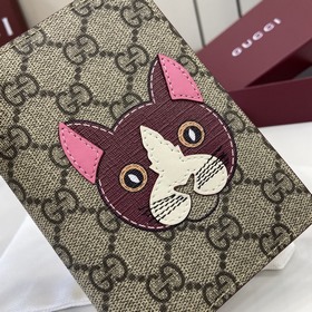 Мини-кошелек GG с деталями виде маленькой рыжей кошки. Милые и за