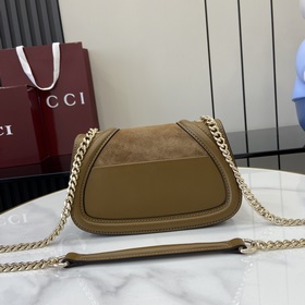 Новая модель Мини-сумка через плечо из серии Gucci Blondie Новая 