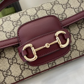 Новинка Сумка Gucci Horsebit 1955 в мини-формате В рекламной камп