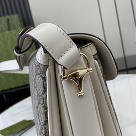 Новинка Сумка через плечо Gucci Horsebit 1955 В рекламной кампани
