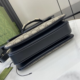 Новинка Сумка через плечо Gucci Horsebit 1955 В рекламной кампани