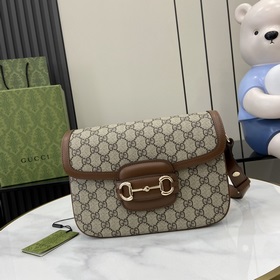 Новинка Сумка через плечо Gucci Horsebit 1955 В рекламной кампани