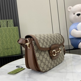 Новинка Сумка через плечо Gucci Horsebit 1955 В рекламной кампани